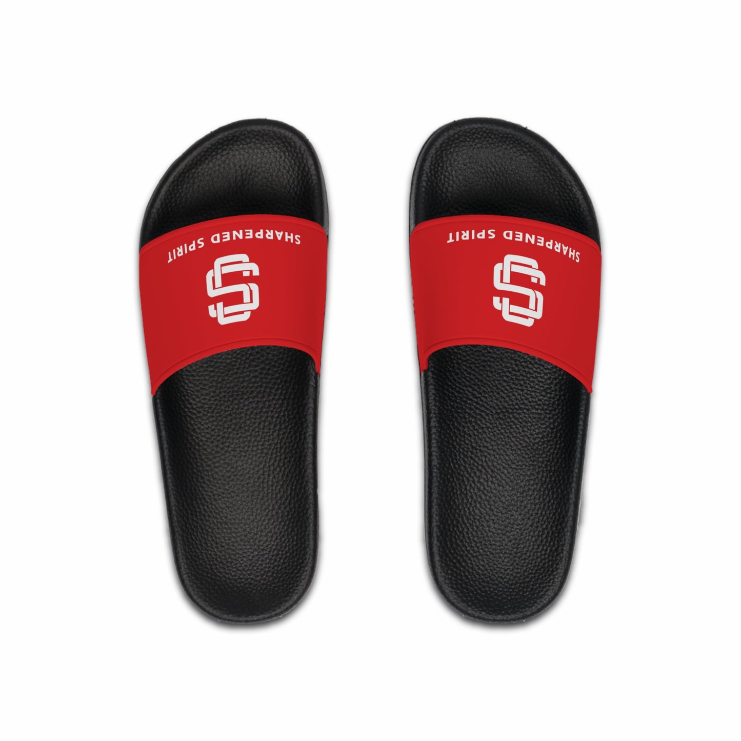 Sharpened Spirit Red Men's Slide Sandals