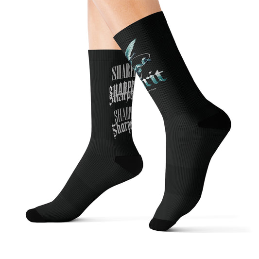 Sharpened Spirit Sublimation Socks