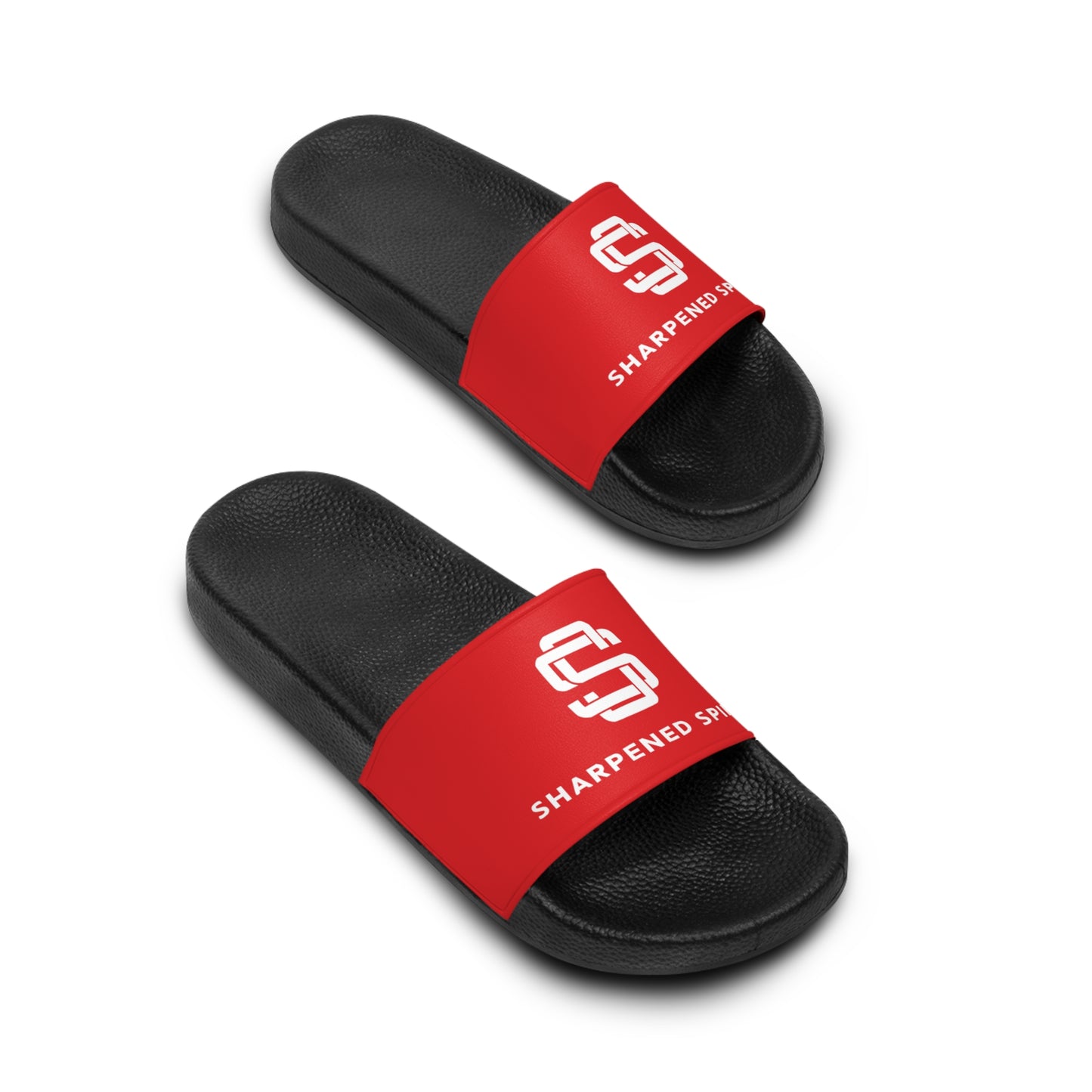 Sharpened Spirit Red Men's Slide Sandals